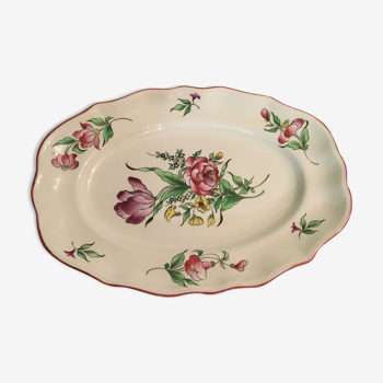 Lunéville porcelain serving dish