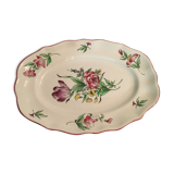 Plat de service en porcelaine Lunéville