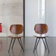 PAIR FOLDING-CHAIRS S88 BY OSVALDO BORSANI FOR TECNO