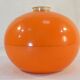 Vintage ice bucket of round shape and orange Brand GALLIA