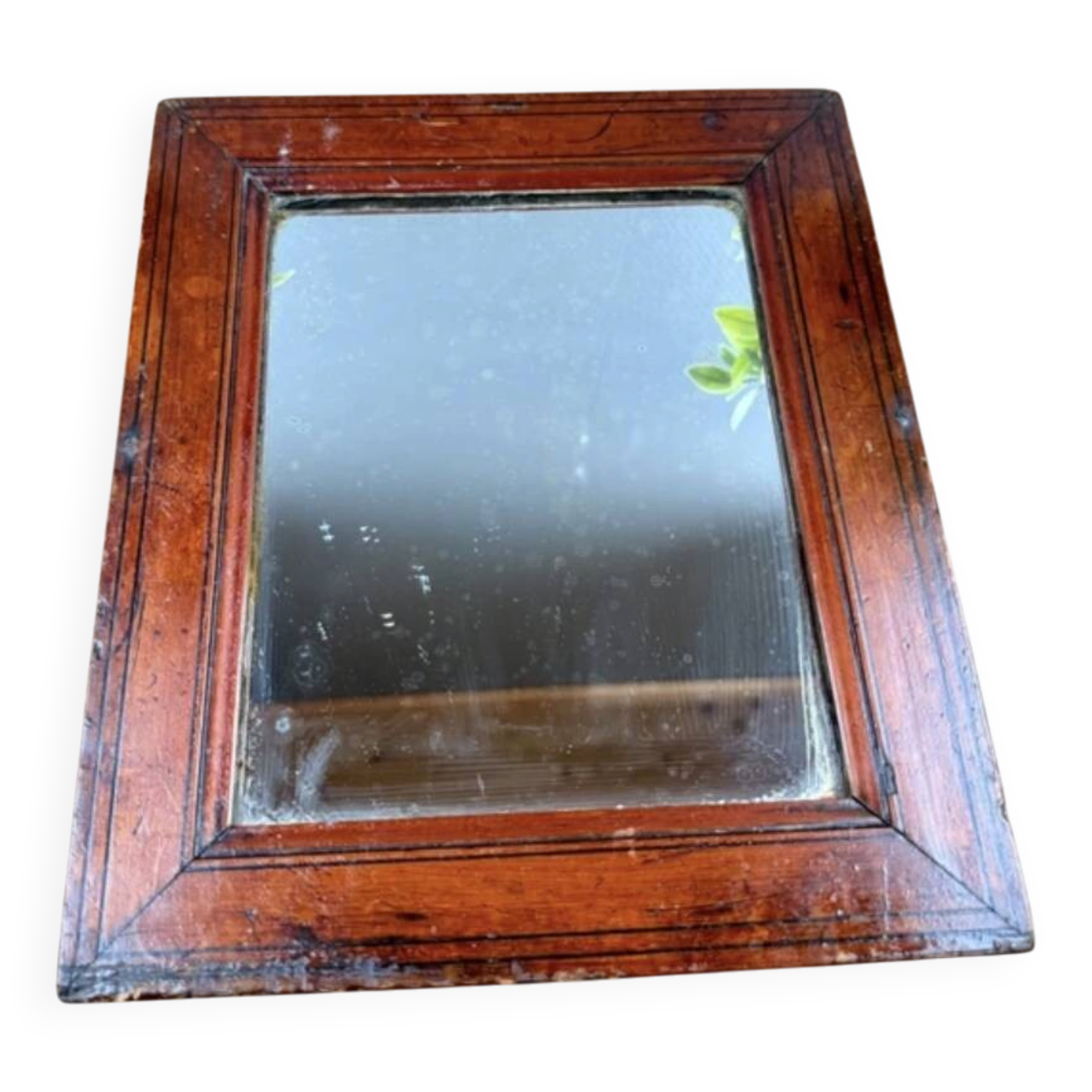 Ancien miroir en bois – style XIXᵉ