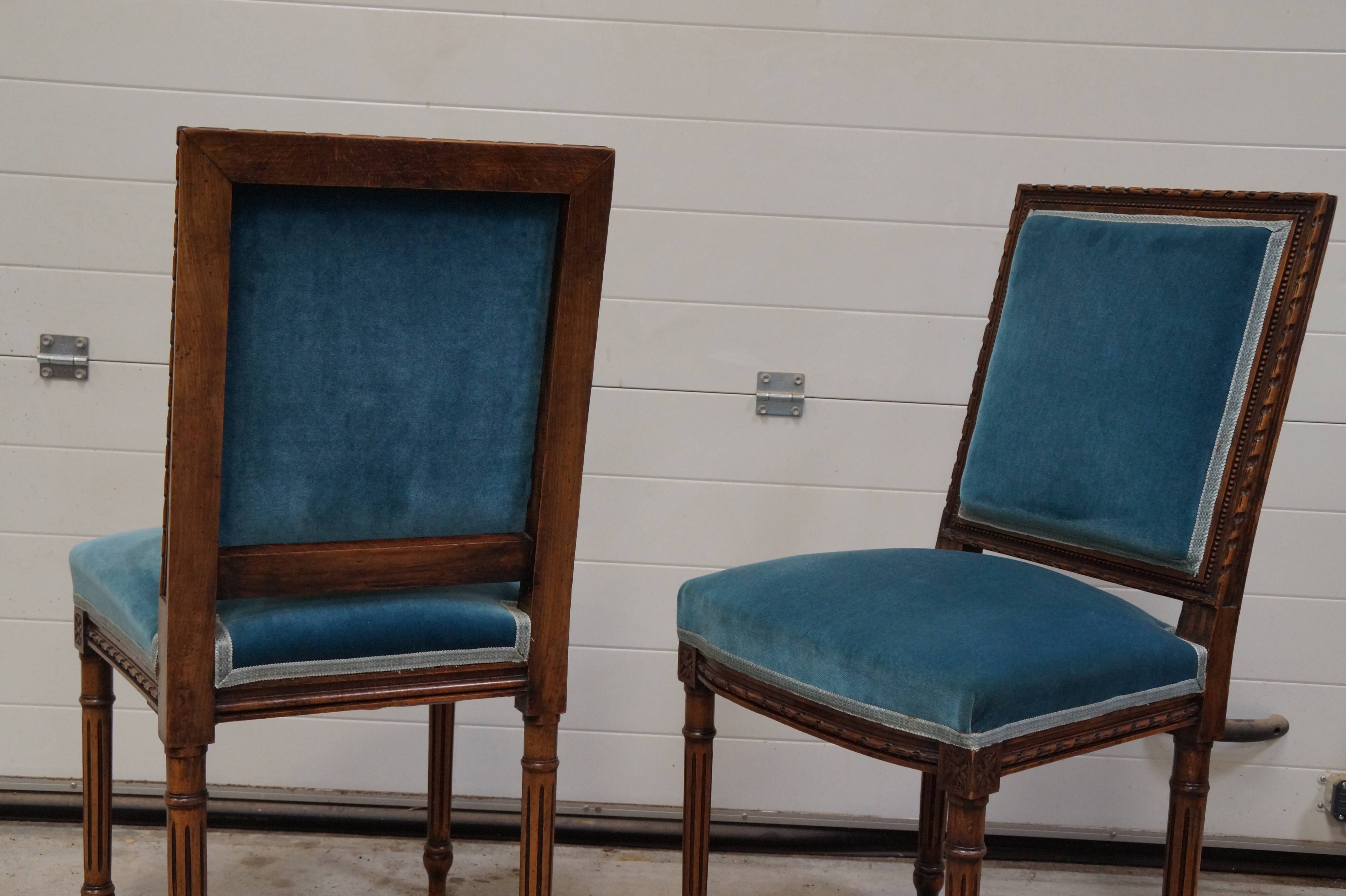 Pair of Louis XVI-style chairs