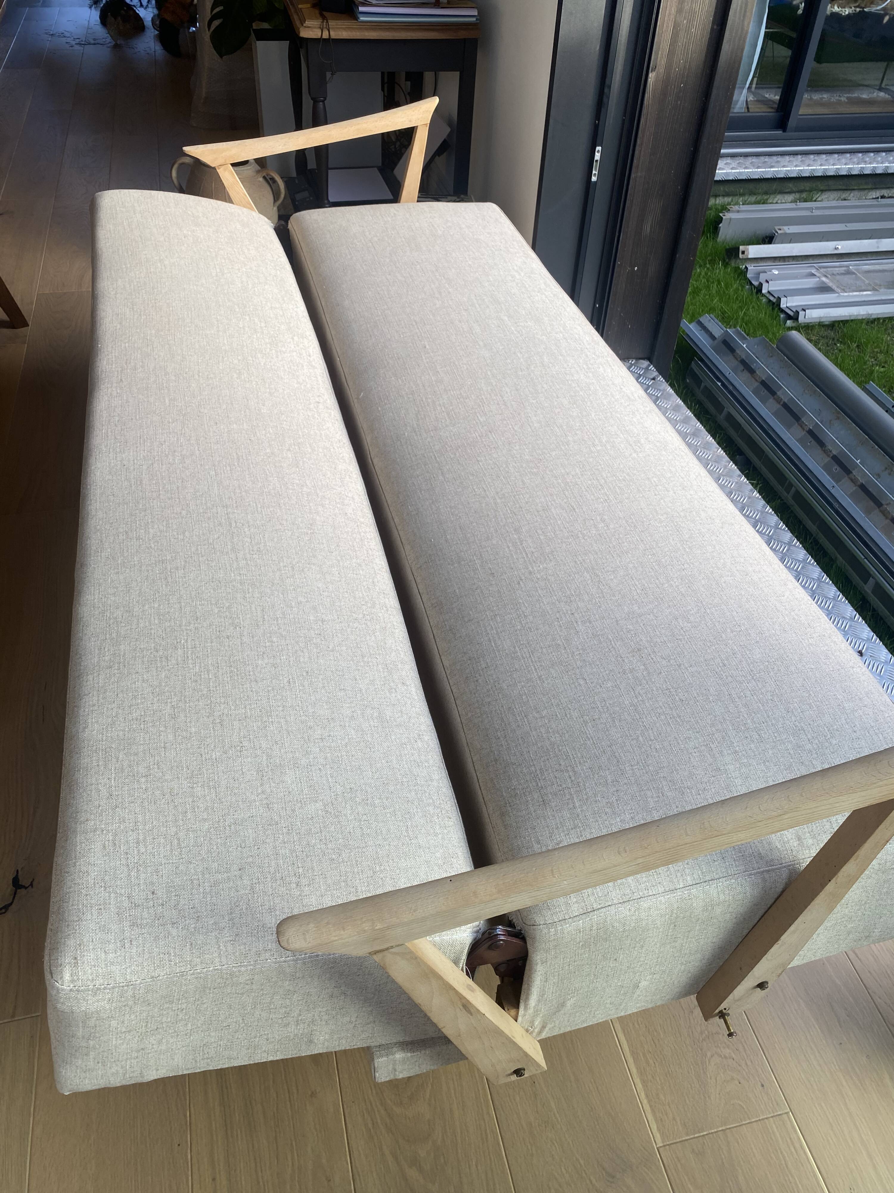 Convertible daybed "Compas" – Mid-Century Design – Fully restored