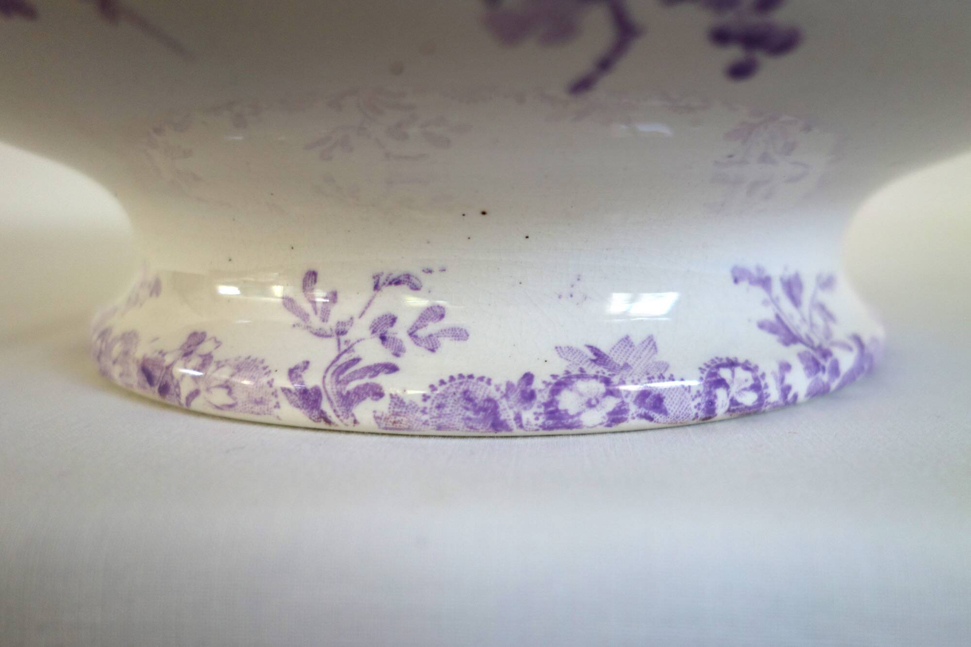 Longwy soup tureen model Hanoi, ironstone, early 20th century.