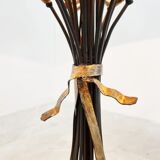 Vintage sheaf of wheat table lamp - 1960s