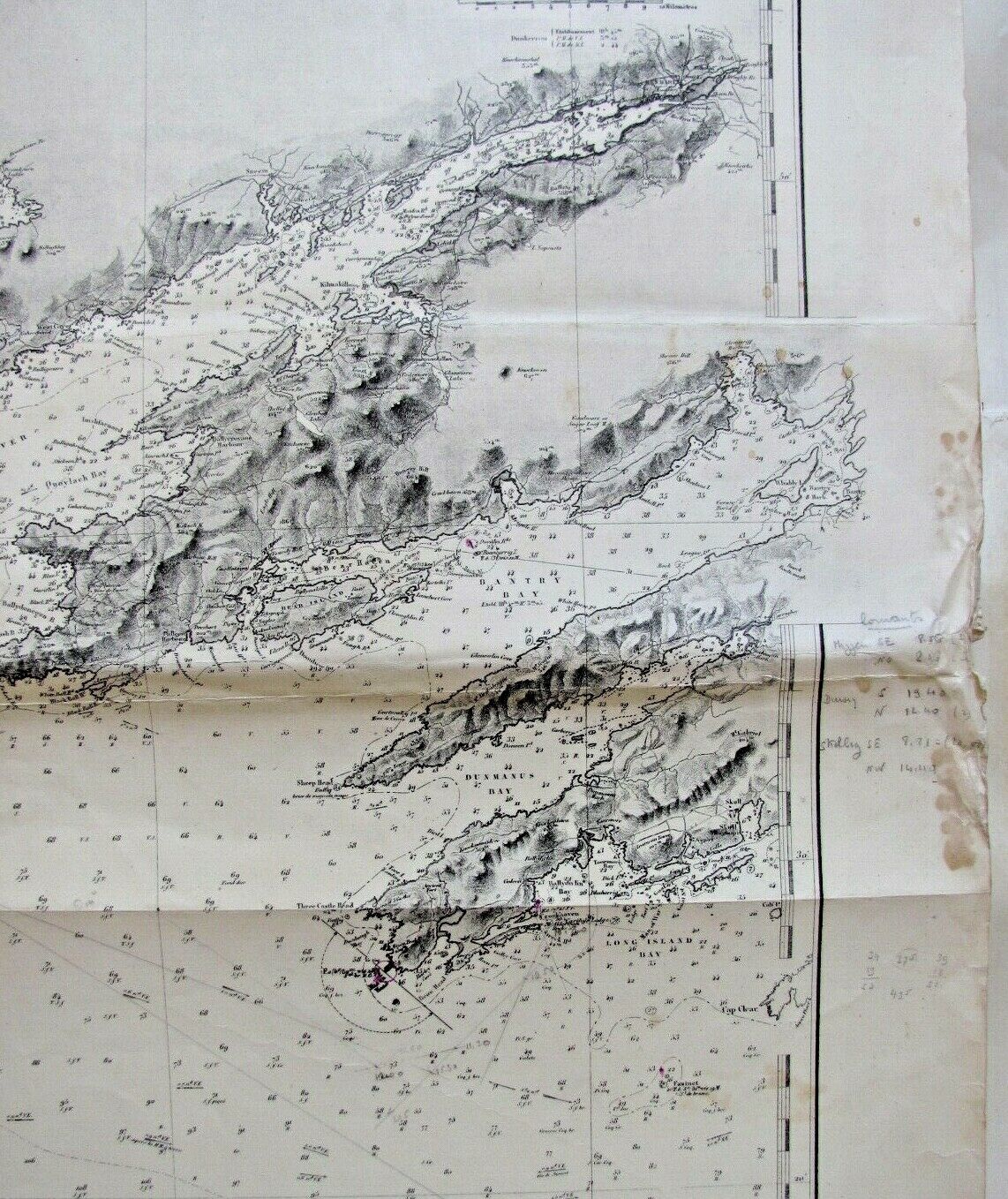 Chart Ireland West Coast 1889