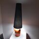 Ceramic lantern lamp 50s 60 orange