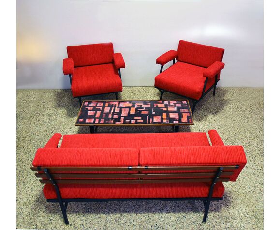 Mid Century Italian Sofa Bed In Corduroy Fabric Selency Mid Century Italian Sofa Bed In, Corduroy Fabric Sofa