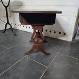 Mahogany side table