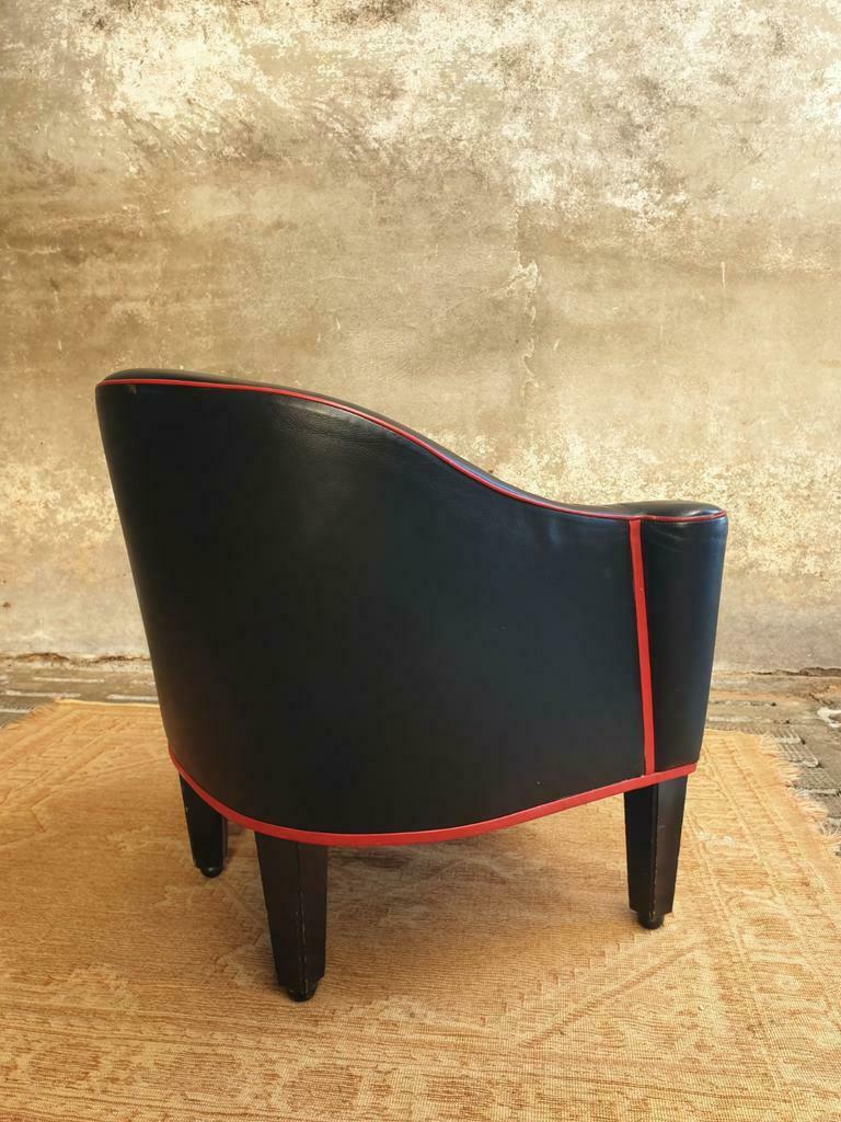 Fauteuil design vintage Wittmann par Hoffmann