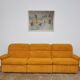 Corduroy modular sofa, 1970s, set of 3