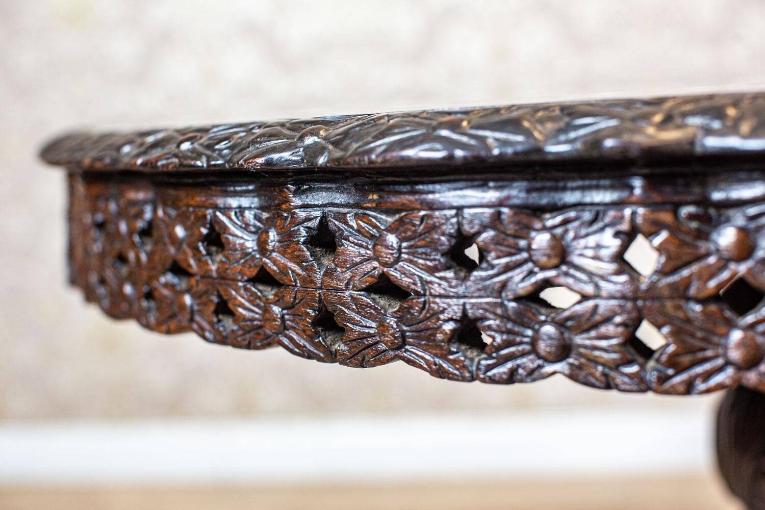 Vintage Rosewood Table, 1920s