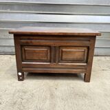 Solid wood chest