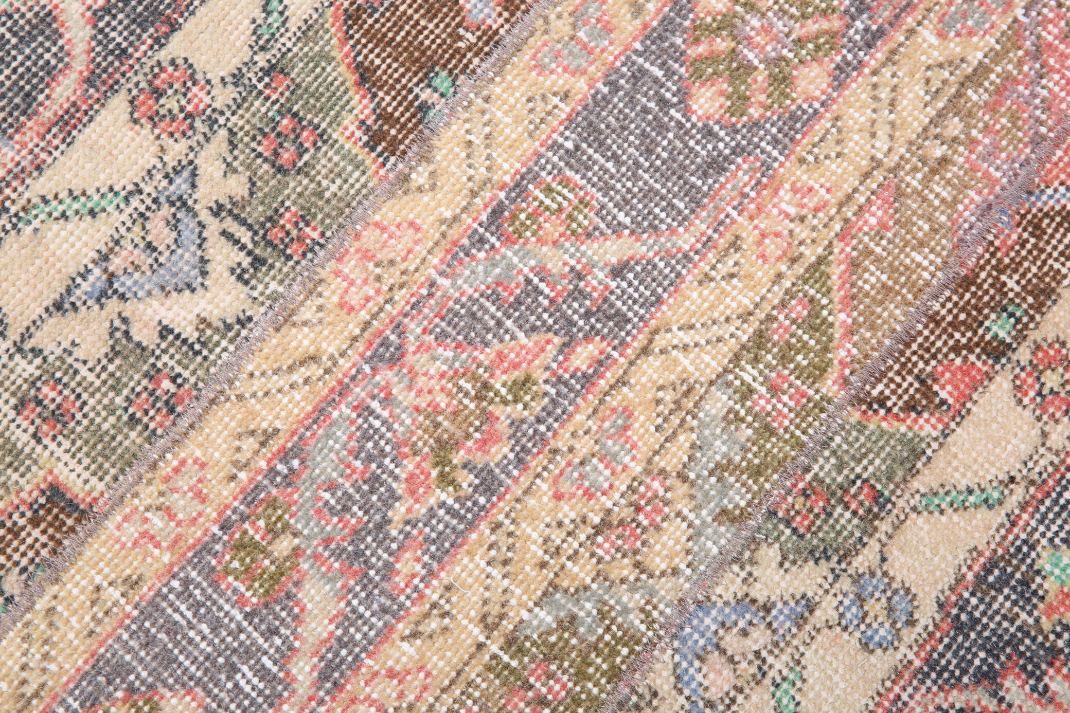 2x11 turkish vintage patchwok rug, 2x11 patchwork runner