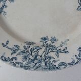 Iron earth 6 flat flower plates althaea