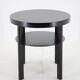 1940s Art Deco Round Coffee Table , Czechoslovakia