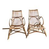 Fauteuils en rotin