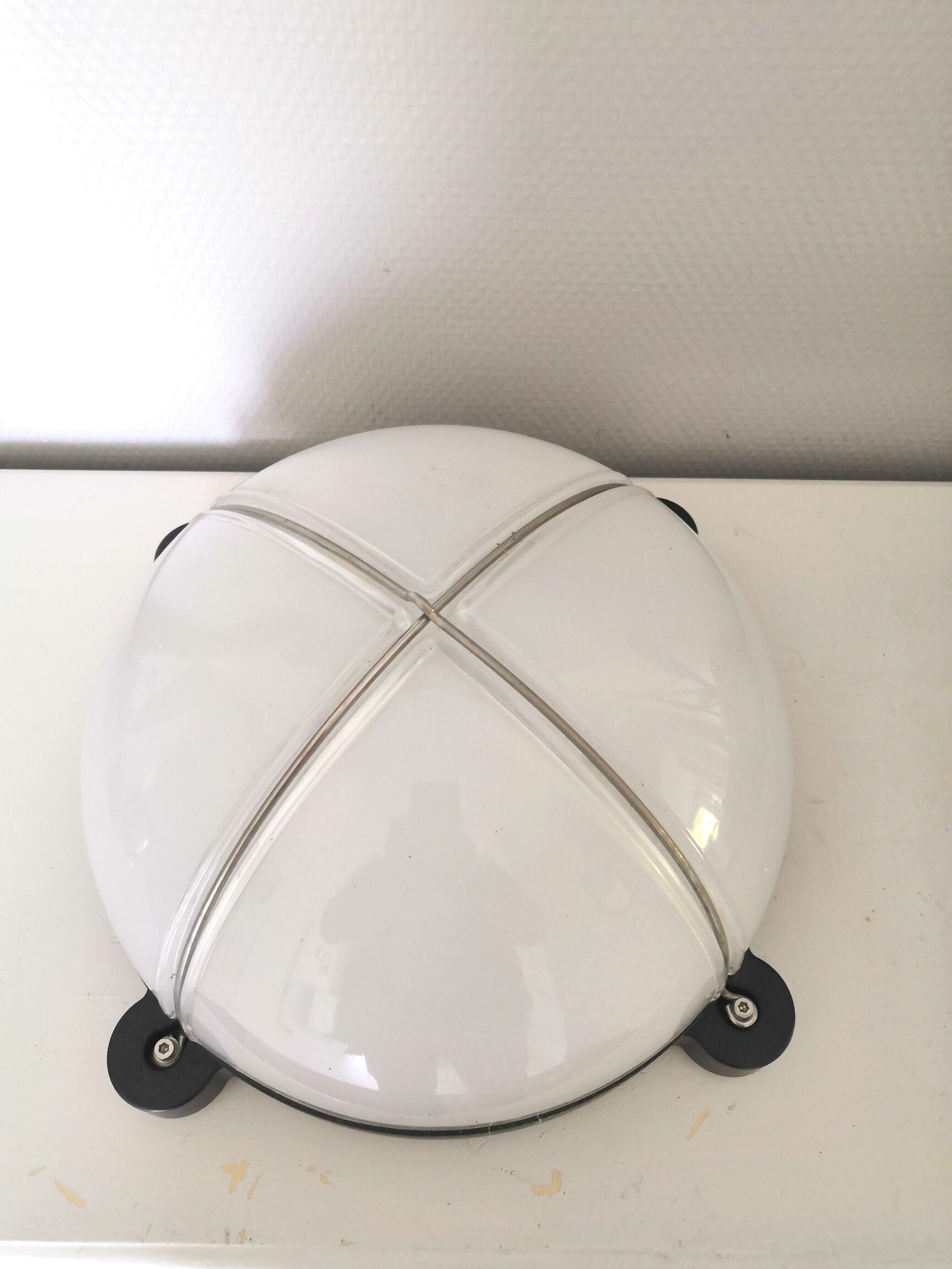 Outdoor wall lamp vintage porthole design Artemide