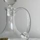 Carafe en verre soufflé à la bouche, design élégant