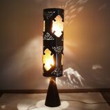 Brutalist ceramic lamp from Accolay