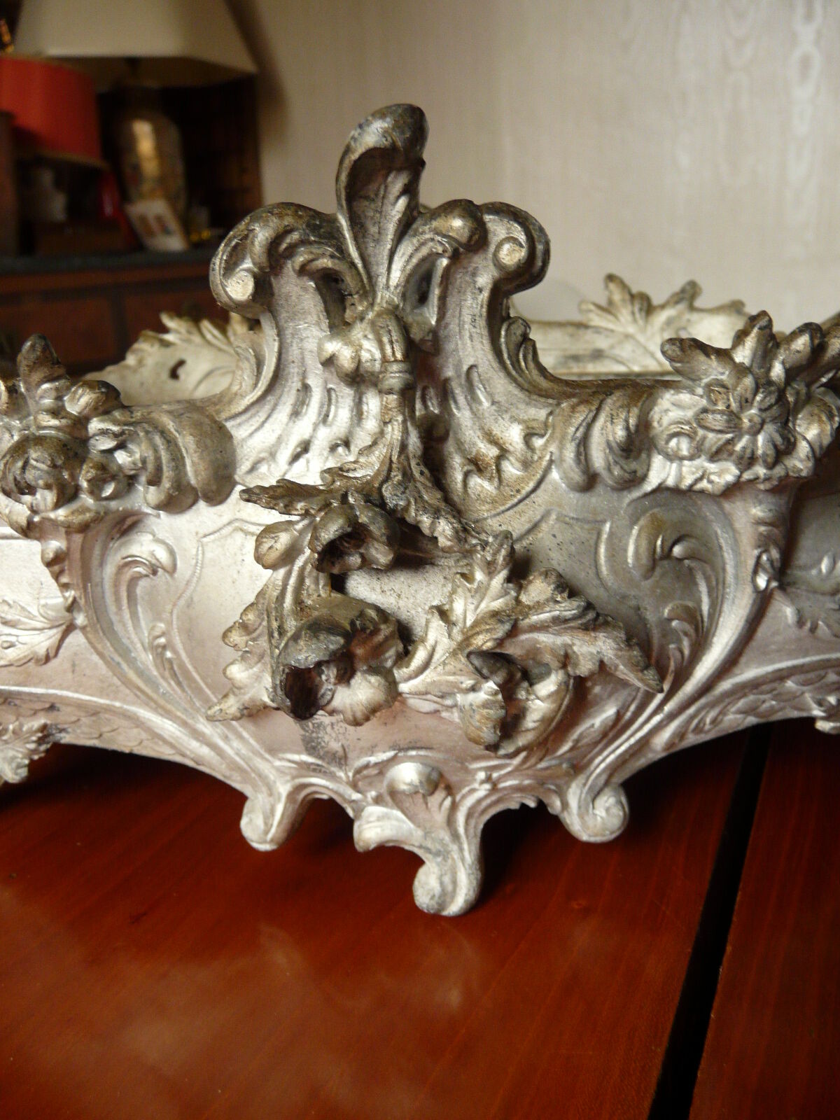 19th-century cast-iron planter