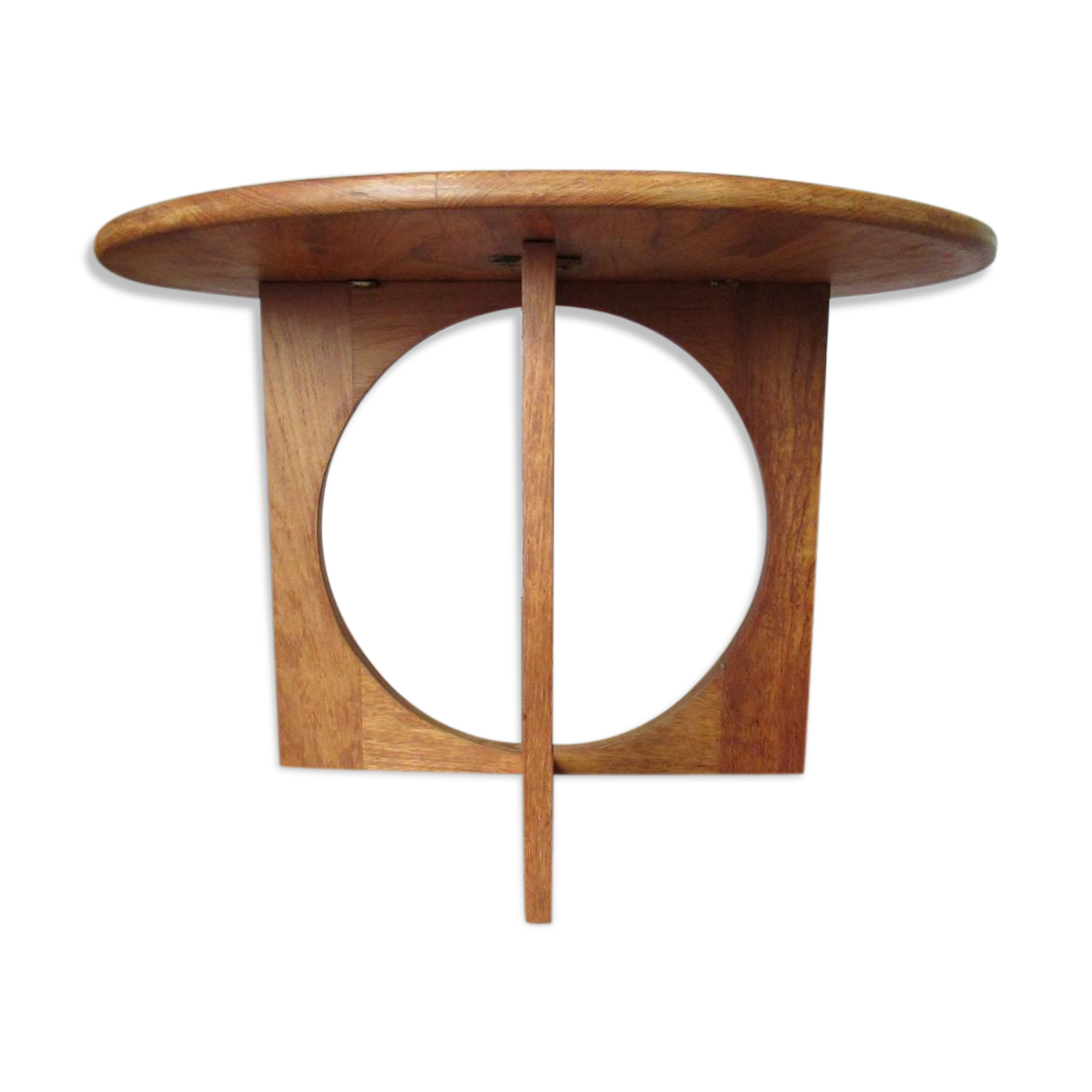 Nielson-stamped solid teak coffee table