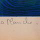 LITHOGRAPHY Nude woman "The board", numbered 49/100 and signed MICHEL MATHONNAT