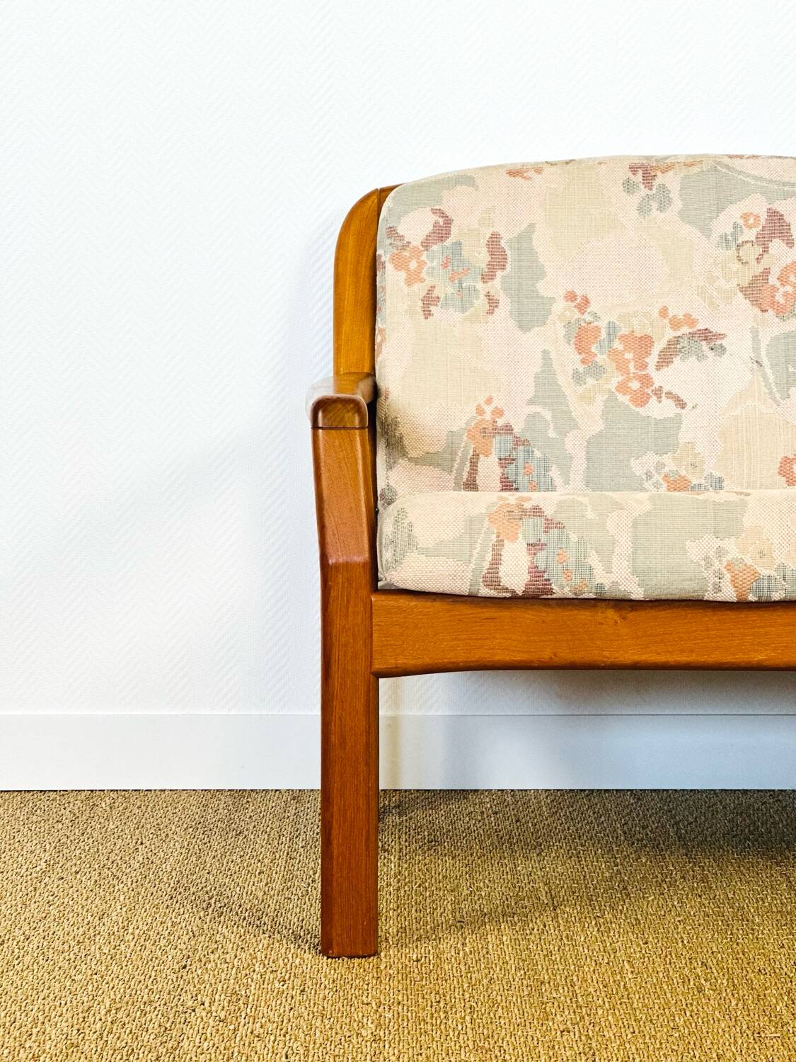 Banquette danoise en teck dyrlund