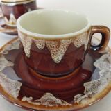 2 bistro coffee cups