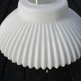 Scandinavian opaline hanging lamp