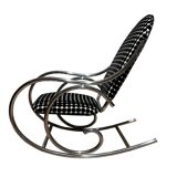Bauhaus Rocking Chair in Chromed Tubular Steel, Germany, 1930s