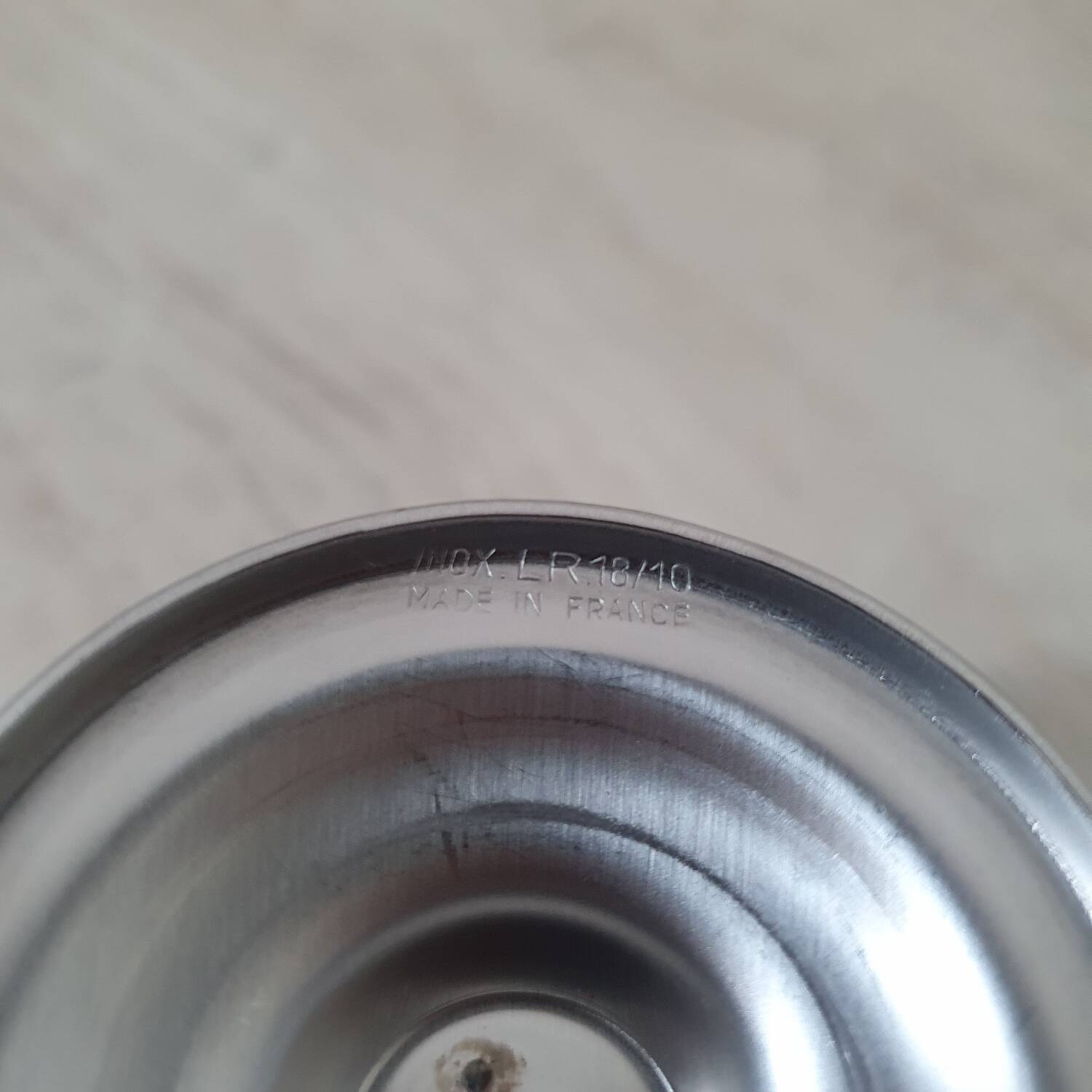 6 Remy Letang 18/10 stainless steel bowls