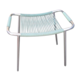 Green stool in scoubidou