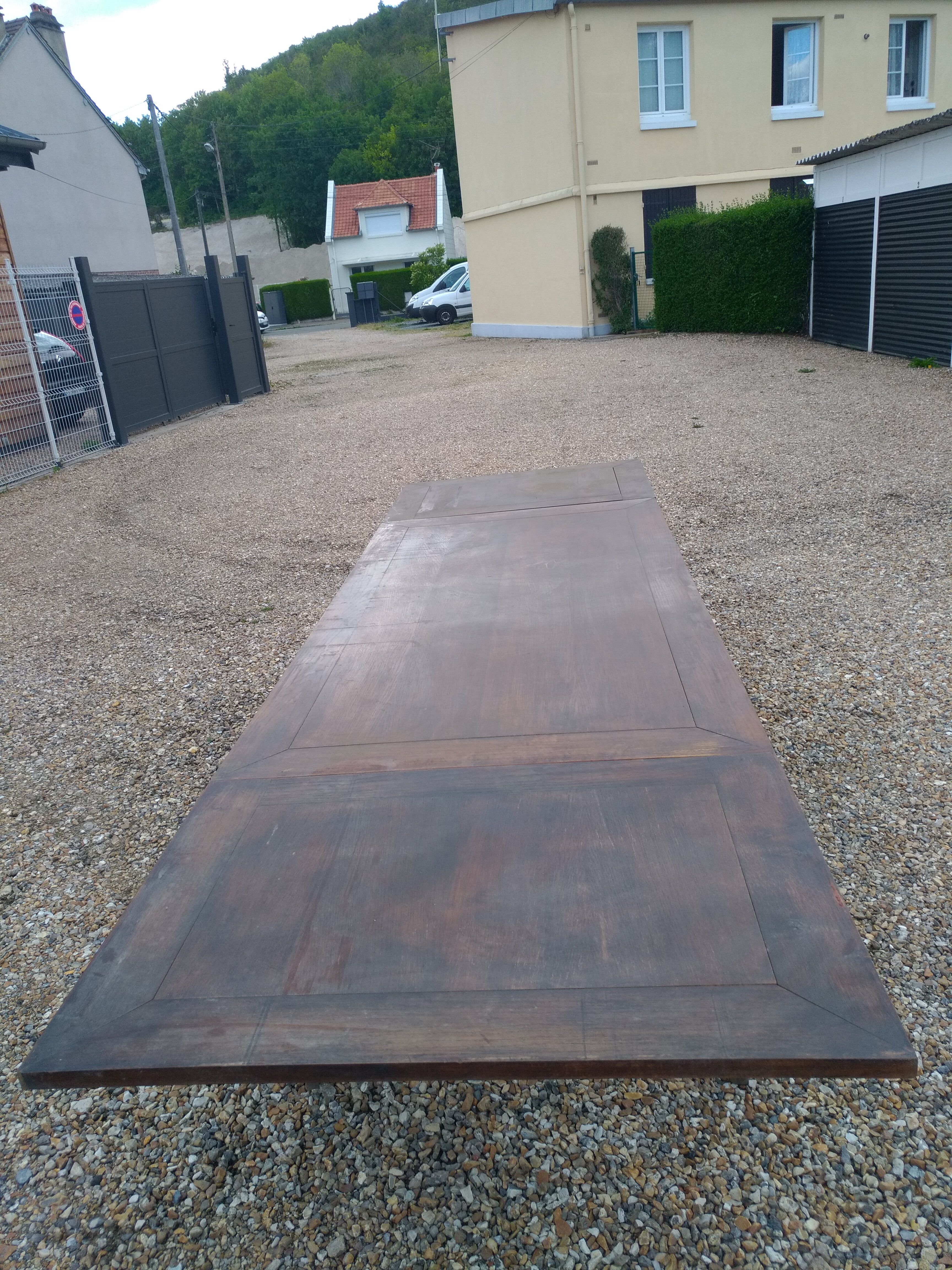 Very large old Italian table