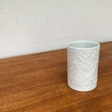 White German porcelain vase from the mid-century by Bjørn Wiinblad for Rosenthal, 1960s.