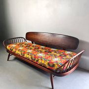 Vintage designer sofa bed Ercol model 355 Lucian Randolph Ercolani