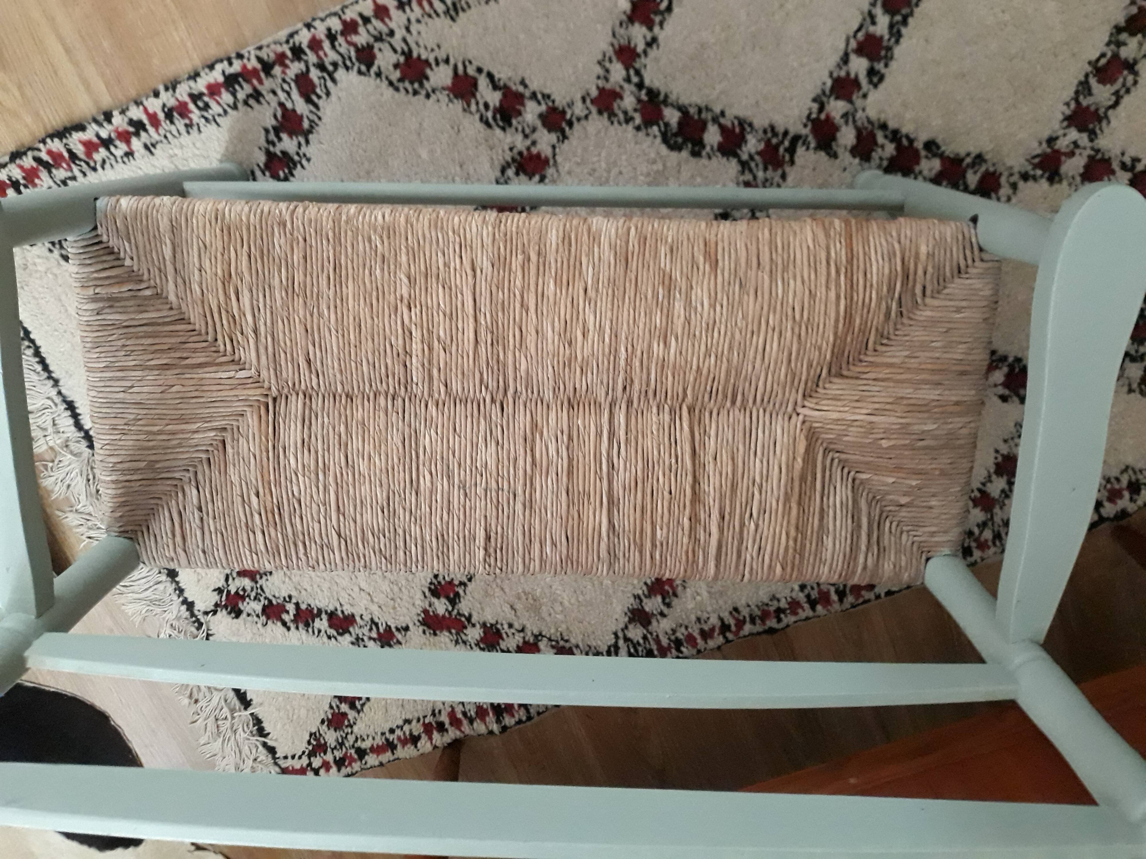 Child wooden vintage bench