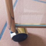 Broncz table in gilded brass