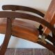 Tiahuanaco design tooled leather folding armchair by Angel Pazmino, Ecuador