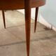 Vintage 1960s teak extendable Scandinavian table.