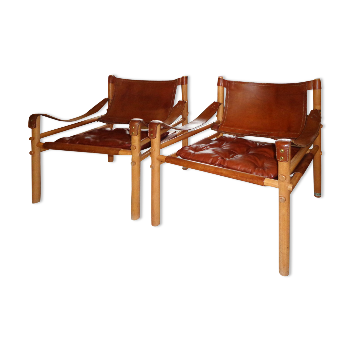 Arne Norell: A pair of chairs Scirocco