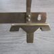 Art Deco coat rack in chromed metal