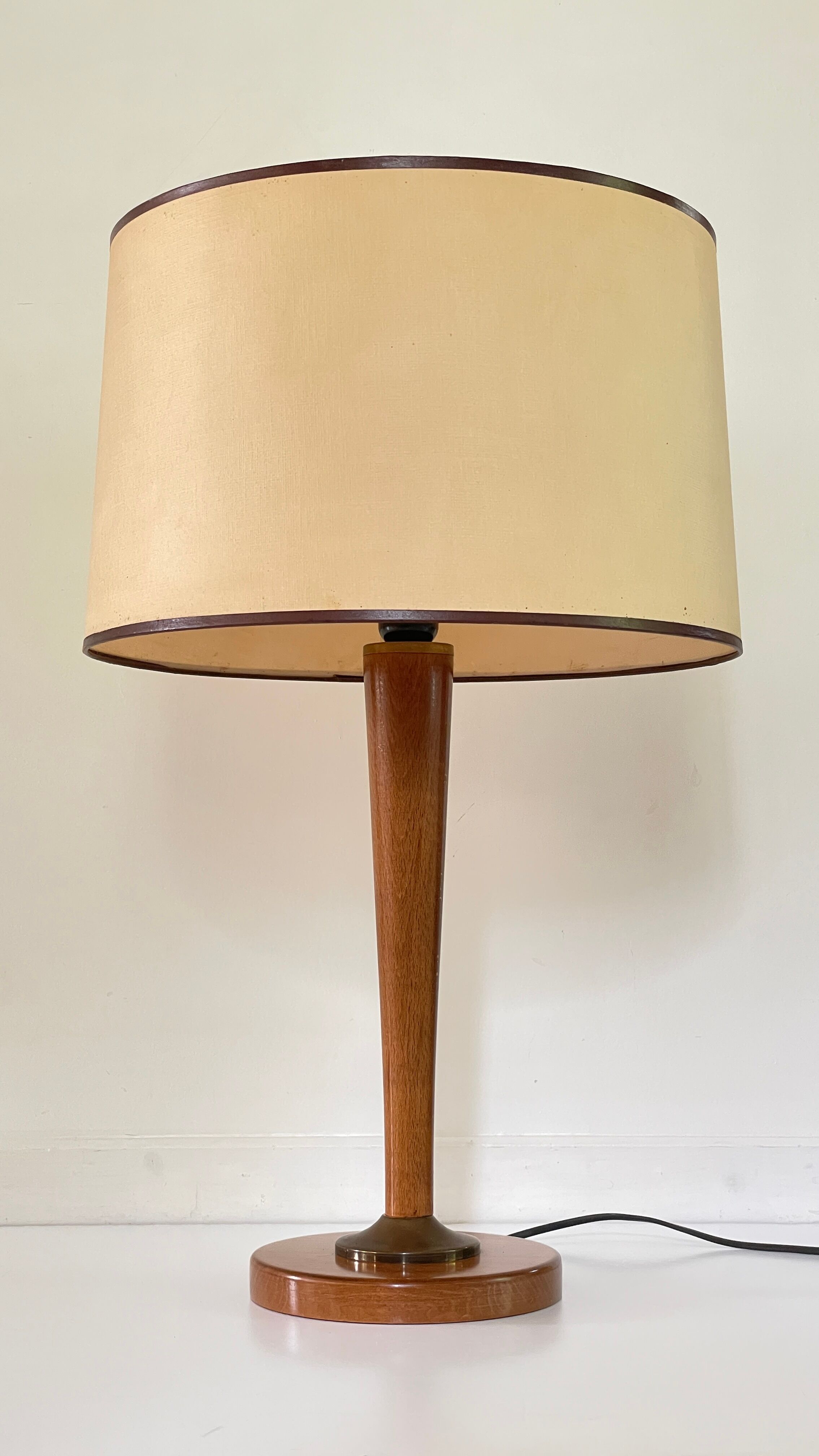 Office lamp by Unilux in wood 1960