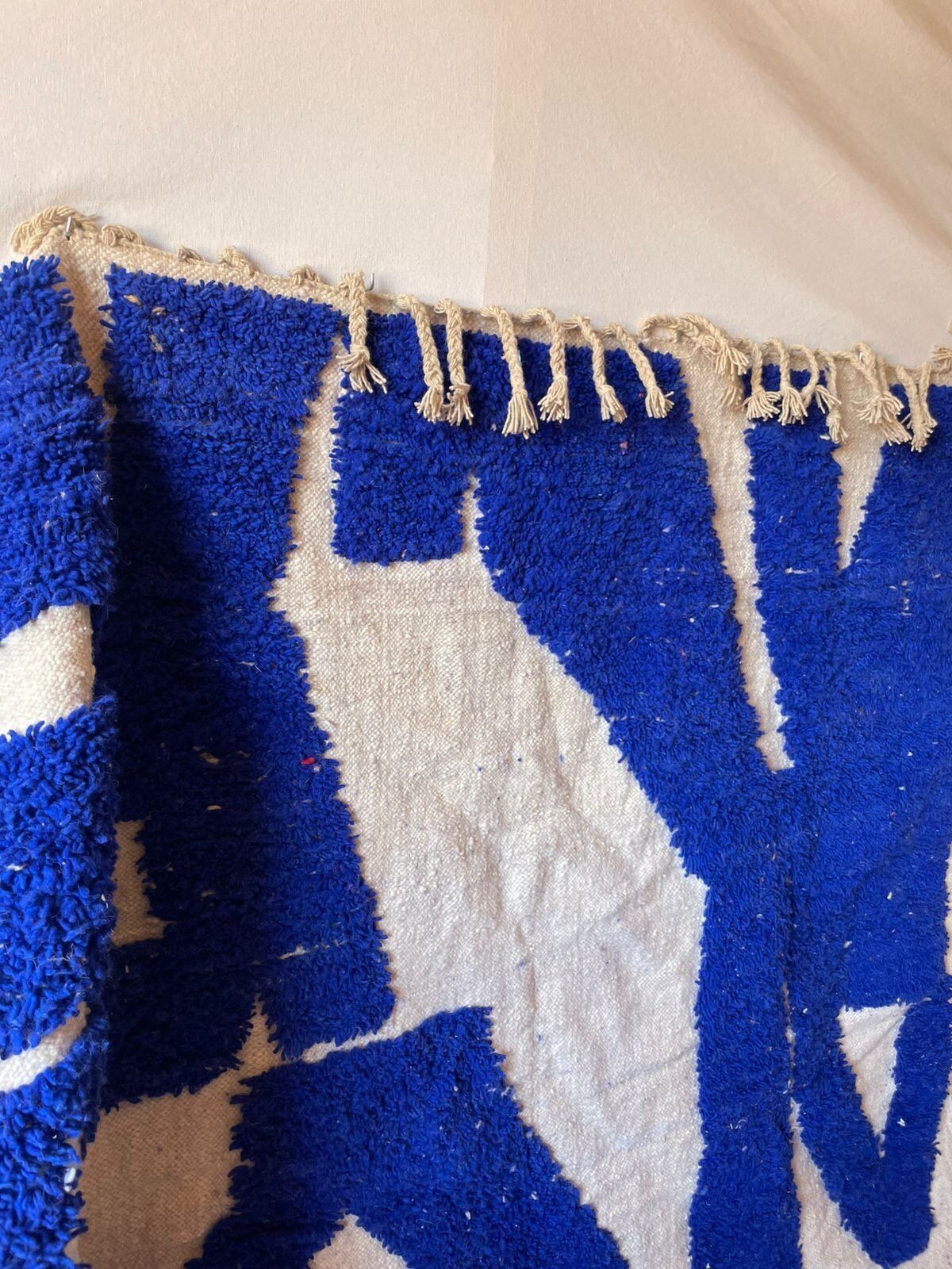 New Berber rug never used.
