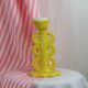 Ceramic candle holder / jewelry holder - Sunflower model
