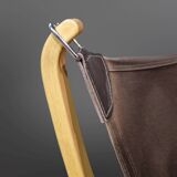 Fauteuil lounge et ottoman Falcon de Sigurd Ressel pour Vatne, Norvège 1970