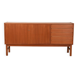 Scandinavian geometric sideboard from the 1960s