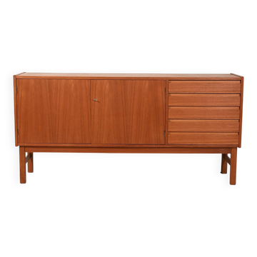 Scandinavian geometric sideboard from the 1960s