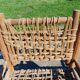 Wood and Rope Armchairs