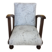 Fauteuil Chauffeuse Art Déco